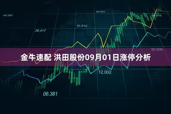 金牛速配 洪田股份09月01日涨停分析