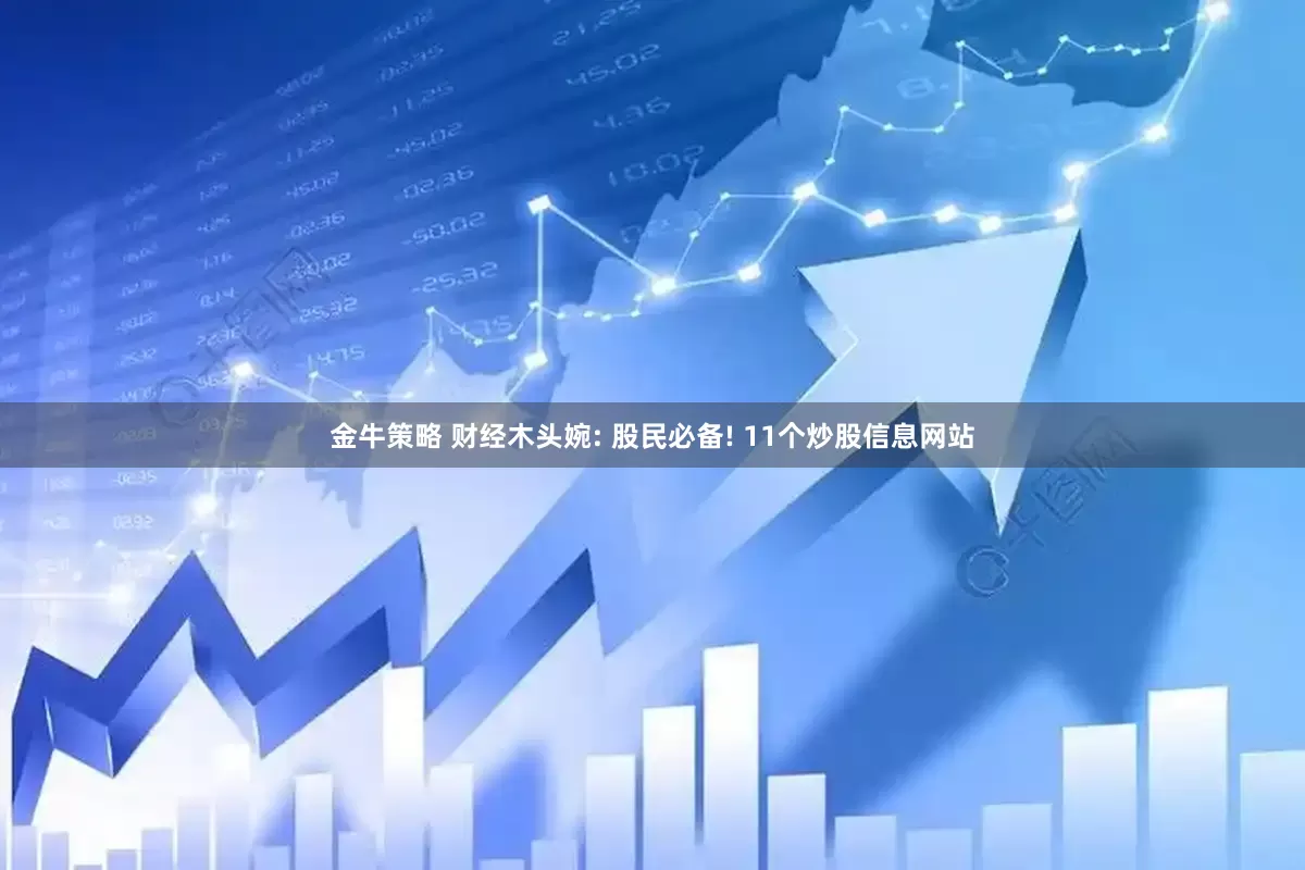 金牛策略 财经木头婉: 股民必备! 11个炒股信息网站